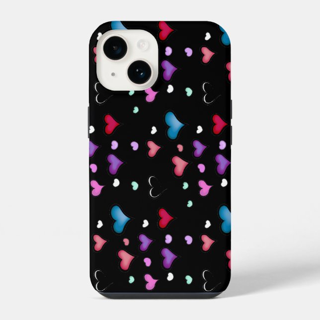 Valentine's Day heart  iPhone Case (Back)