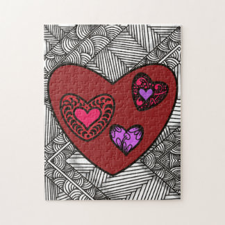 Valentine's Day Heart Jigsaw Puzzle