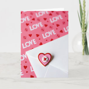 Valentines Day Heart Love Card