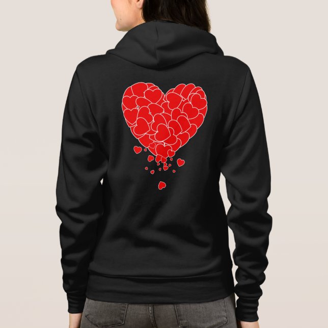 Valentine's Day - Heart Of Hearts Hoodie (Back)