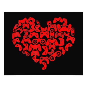 Valentine's Day Heart Photo Print