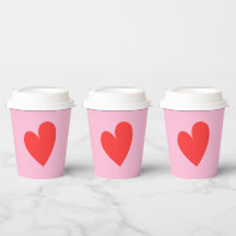 Valentine's Day Heart Pink and Red