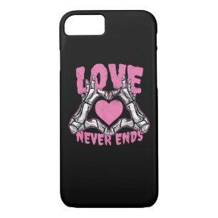 Valentines Day Heart Skeleton Hands Heart Case-Mate iPhone Case