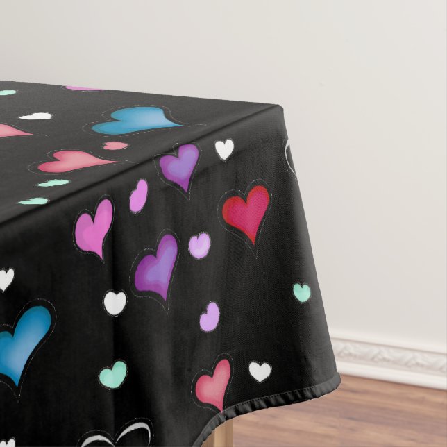 Valentine's Day heart  Tablecloth (In Situ)