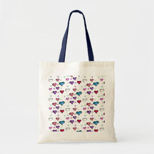 Valentine's Day heart Tote Bag