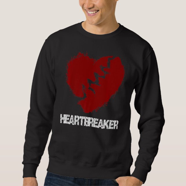 Valentines Day Heartbreaker Matching   Sweatshirt (Front)