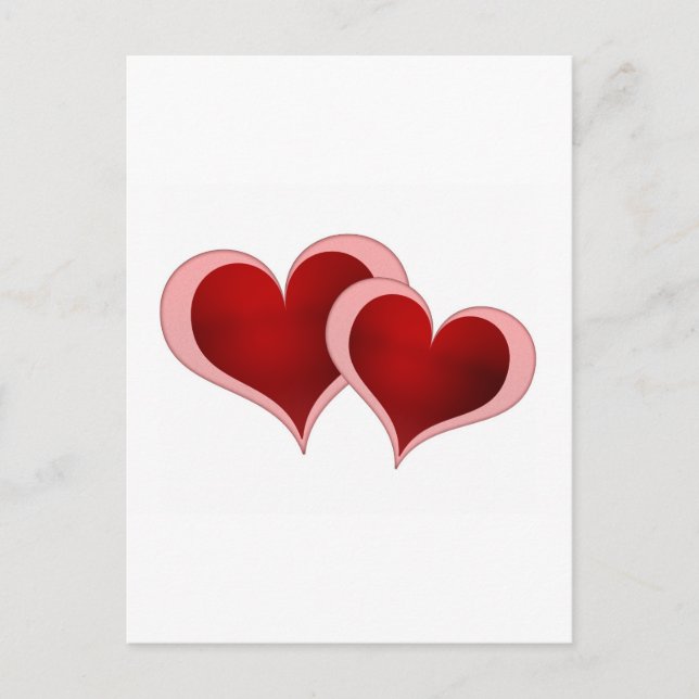Valentine's Day Hearts Greeting Card (Front)