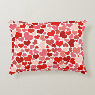 Valentine's Day Hearts Pattern Decorative Cushion