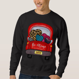 Valentines Day Hearts Tree Couple Gnomes And Red T Sweatshirt