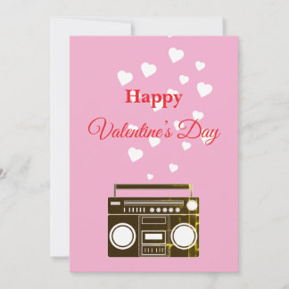 Valentine's day holiday invitation