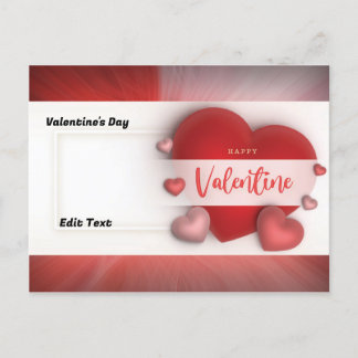 Valentine's Day Holiday Postcard