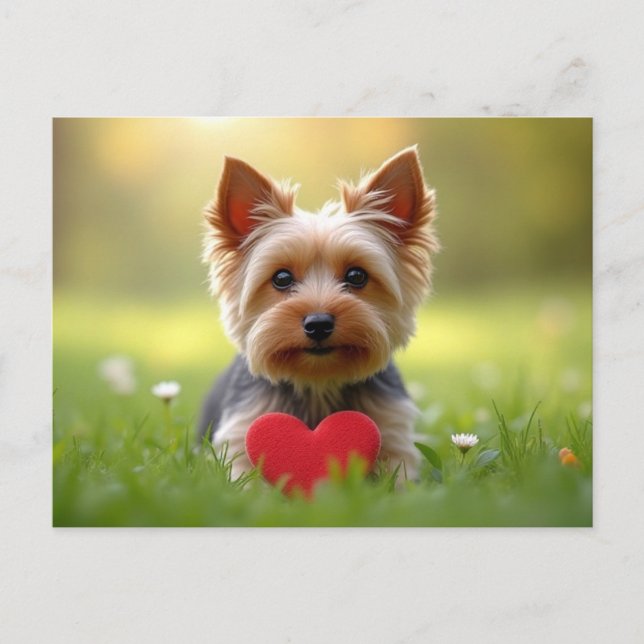 Valentine's Day  Holiday Postcard (Front)