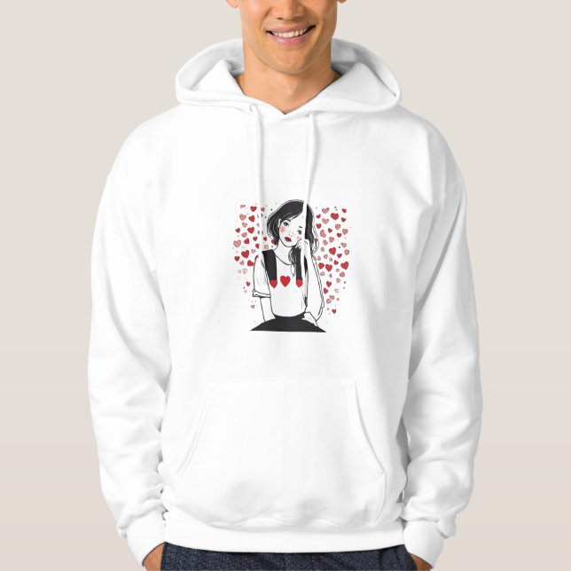 valentines day hoodie (Front)