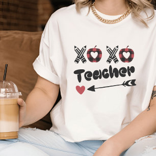 Valentine's Day I Cute Teacher T-Shirt