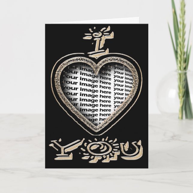 Valentine's Day "I love you" - Card (Front)