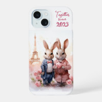 Valentine's Day in Paris - Couple of rabbits -