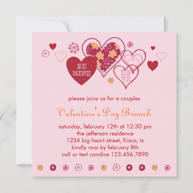 Valentine's Day Invitation (Front)