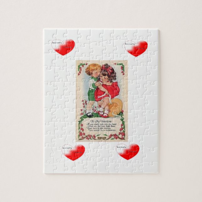 Valentine's Day Jigsaw Puzzle (Vertical)