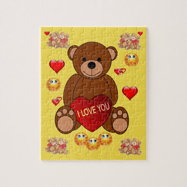 Valentine's Day Jigsaw Puzzle (Vertical)