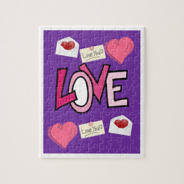 Valentine's Day Jigsaw Puzzle (Vertical)
