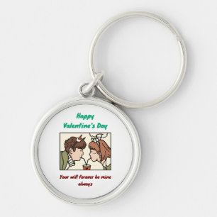 Valentine's Day Key Ring