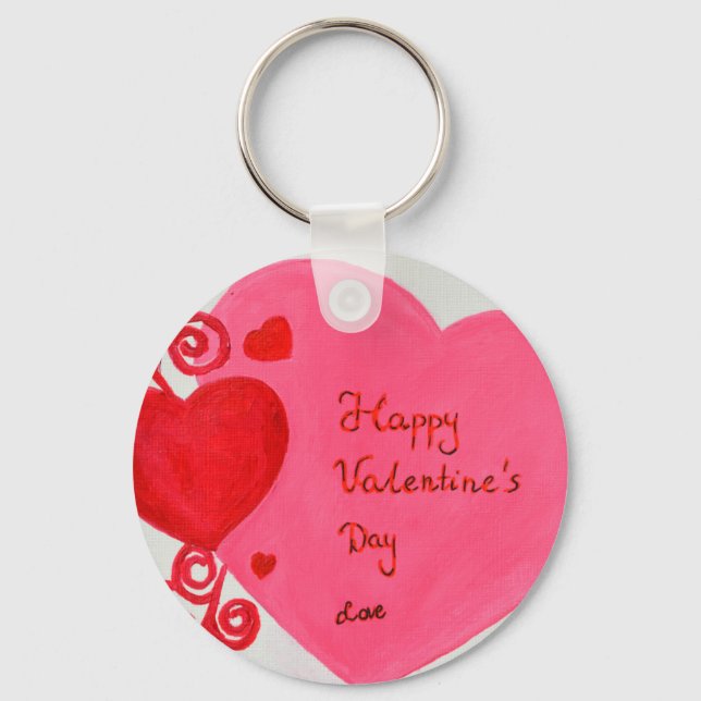 Valentine's Day Key Ring (Front)