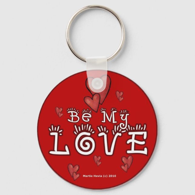Valentine's Day Keychain (1b) (Front)