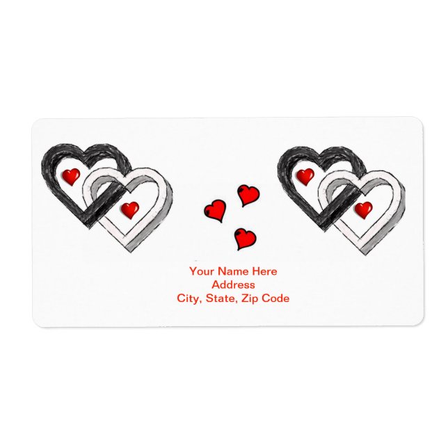 Valentine's Day Labels (Front)