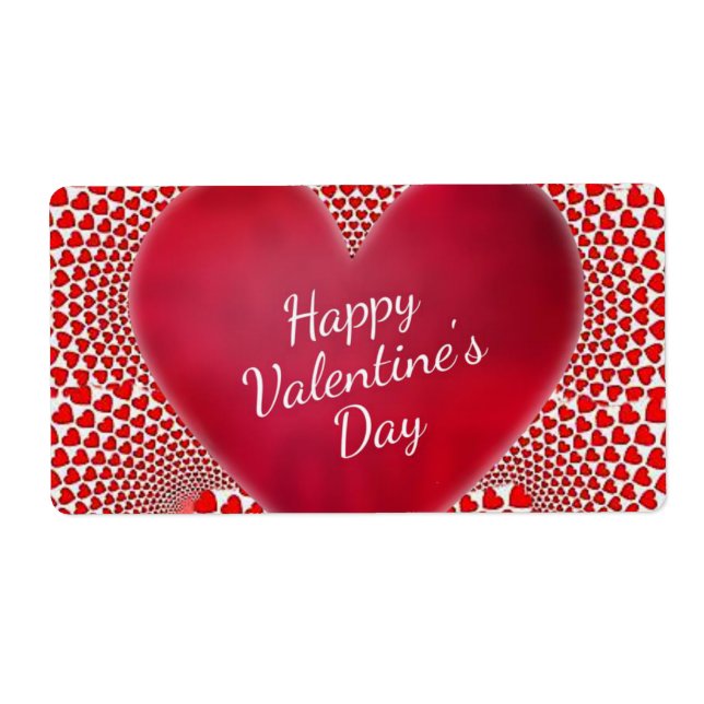 Valentine's Day Labels (Front)