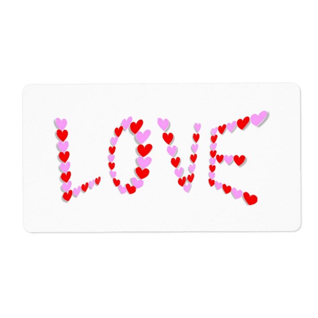 Valentine's Day Labels (Front)