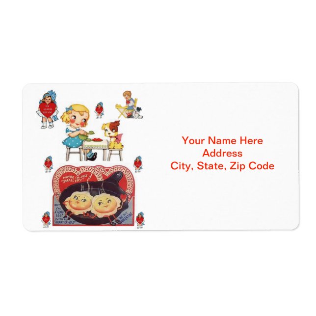 Valentine's Day Labels (Front)