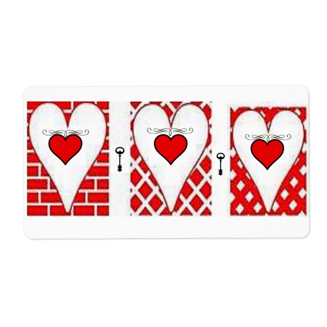 Valentine's Day Labels (Front)