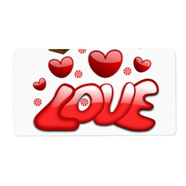 Valentine's Day Labels (Front)