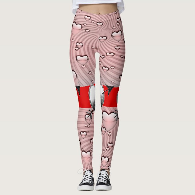 Valentine's Day Leggings Long (Front)