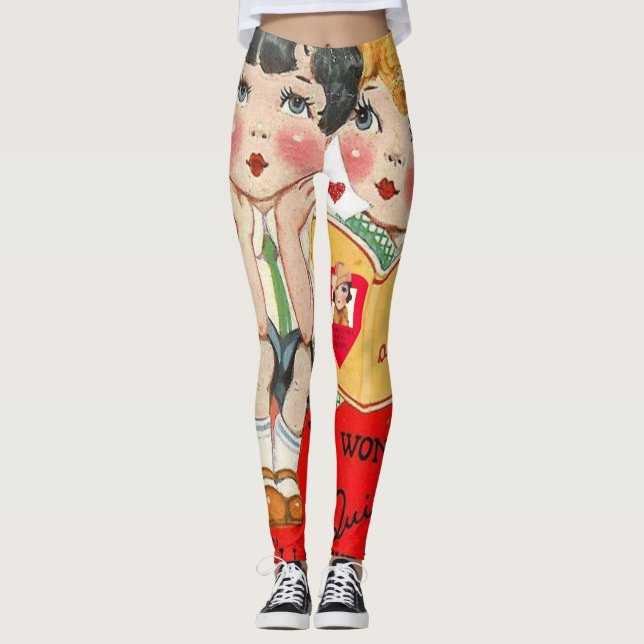 Valentine's Day Leggings Long (Front)