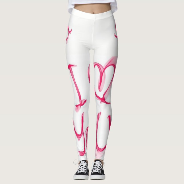 Valentine's Day Leggings Long (Front)