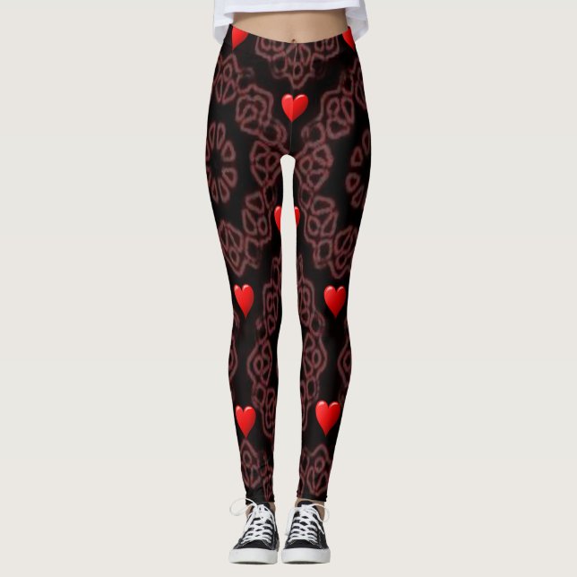 Valentine's Day Leggings Long (Front)