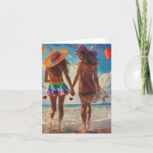 Valentine's Day Love Digital Art Holiday Card