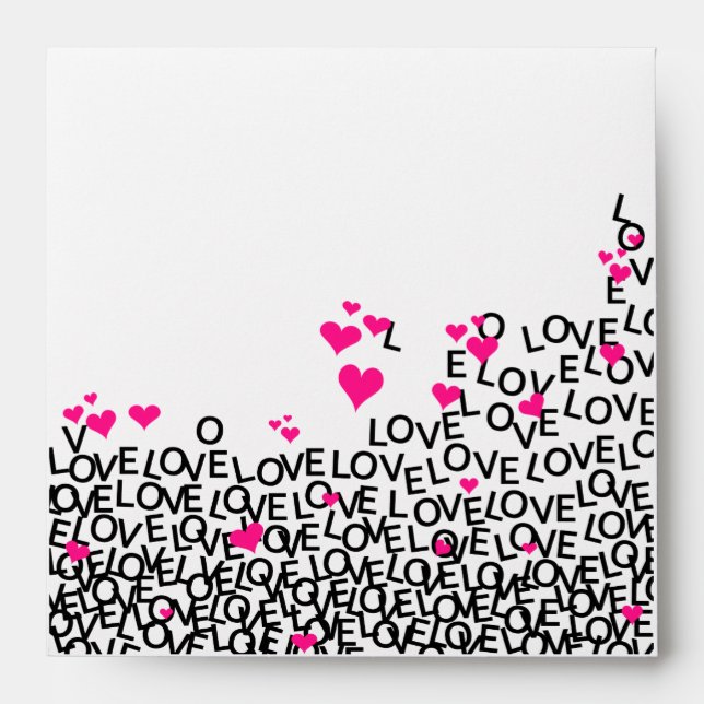 Valentine's Day Love Envelope (Front)