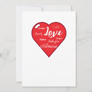 Valentine's Day Love Heart Card