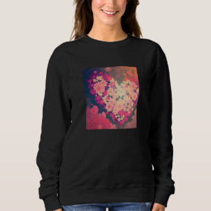Valentine's Day Love Heart Girlfriend Fiancée Wife Sweatshirt