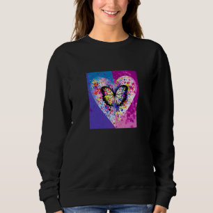 Valentine's Day Love Heart Girlfriend Fiancée Wife Sweatshirt