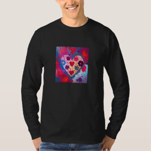 Valentine's Day Love Heart Girlfriend Fiancée Wife T-Shirt