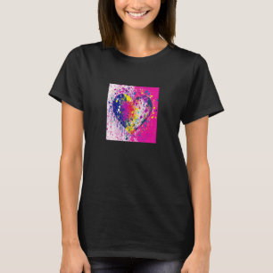 Valentine's Day Love Heart Girlfriend Fiancée Wife T-Shirt