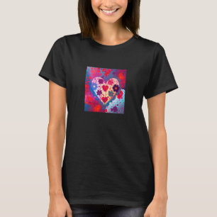 Valentine's Day Love Heart Girlfriend Fiancée Wife T-Shirt
