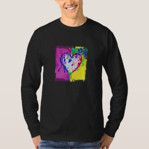 Valentine's Day Love Heart Girlfriend Fiancée Wife T-Shirt