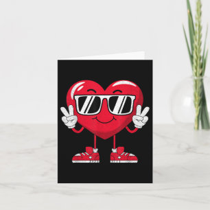 Valentines Day Love Heart Peace Funny Boys Girls K Card