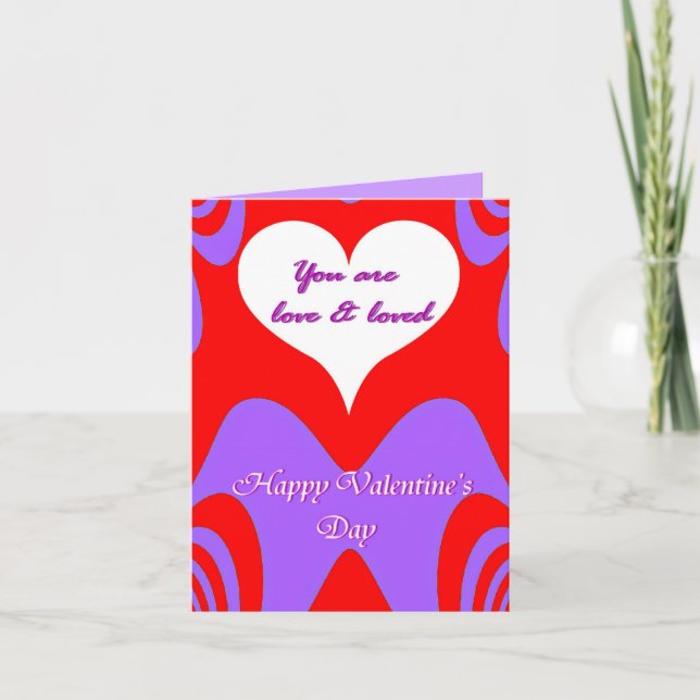 Valentine's Day Love_ Holiday Card (Front)