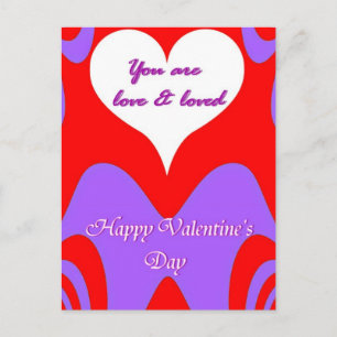 Valentine's Day Love_ Holiday Postcard