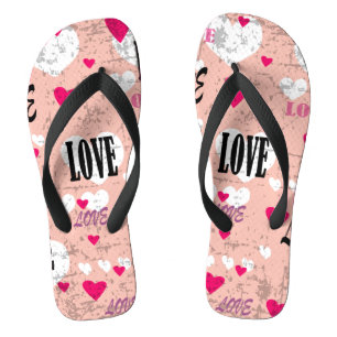 Valentine's Day Love Jandals